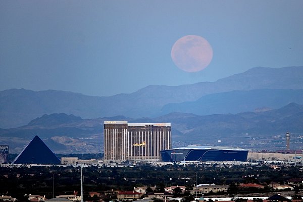 Er führte zum Zeitpunkt des Vorfalls seinen Hund in Las Vegas spazieren, sagte seine Sprecherin. (Archivbild) - © David Becker/Zuma Press/dpa