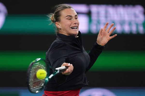 Aryna Sabalenka bezwang auf dem Weg ins Finale Madison Keys, gegen die sie im Finale der Australian Open noch verloren hatte. - © Mark J. Terrill/AP/dpa
