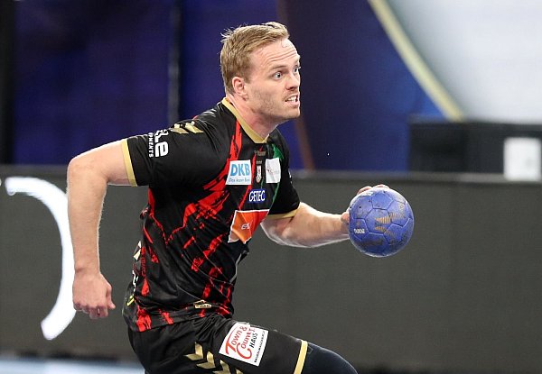 Magdeburgs Omar Magnusson wird den SCM zum Sieg gegen Göppingen. - © Khaled Elfiqi/dpa