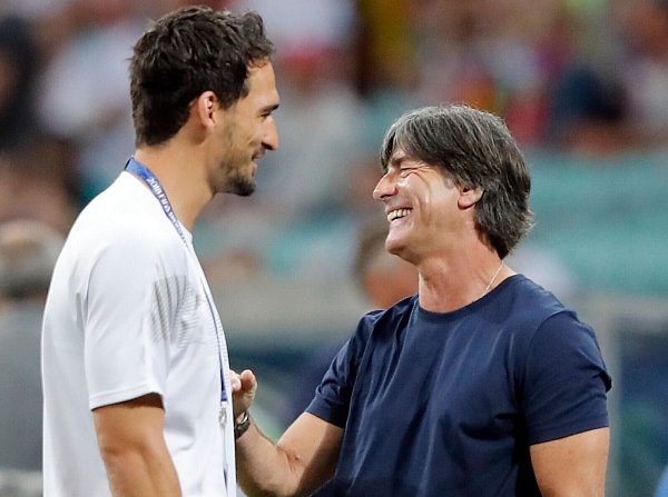 Unter Trainer Joachim Löw wurde Mats Hummels 2014 Weltmeister. - © Frank Augstein/AP/dpa