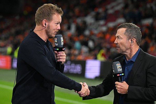 Glückwunsch vom Rekordnationalspieler. Matthäus findet Nagelsmanns Wirken toll. - © Federico Gambarini/dpa