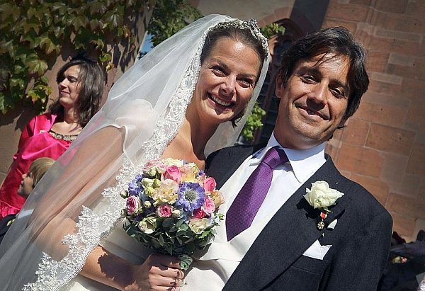 Julia Oetker (32) und Graf José Antonio Sigurtà (45). - © FOTO: SARAH JONEK