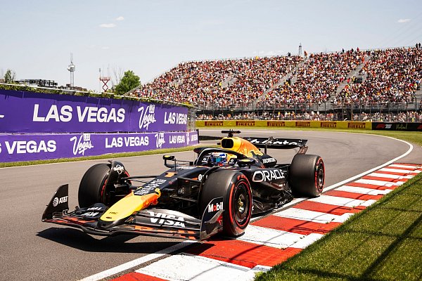 Max Verstappen auf der Strecke. - © Christopher Katsarov/The Canadian Press/AP/dpa