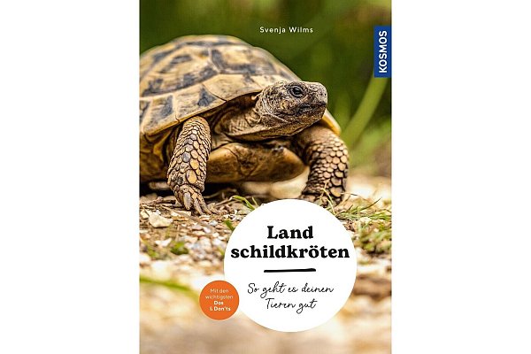 «Landschildkröten. So geht es deinen Tieren gut», Svenja Wilms, Kosmos Verlag, 96 Seiten, 12 Euro, ISBN: 978-3-440-17848-5. - © Kosmos Verlag/dpa-tmn