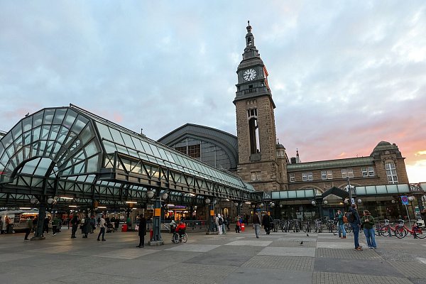 Der Zug fuhr laut Deutscher Bahn von Frankfurt nach Hamburg. - © Bodo Marks/dpa