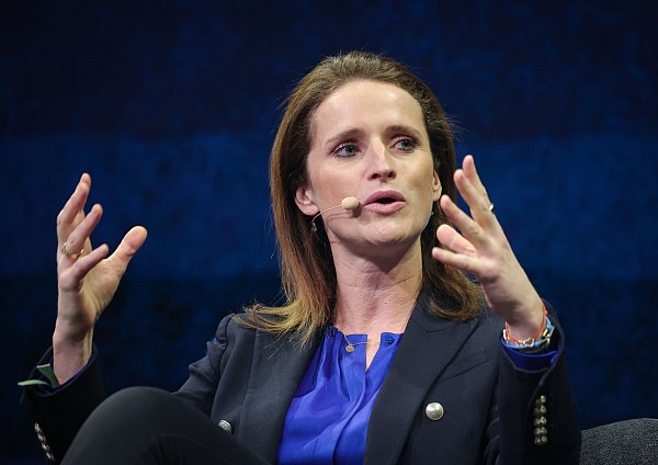 Verena Pausder, Vorsitzende des Startup-Verbands fordert bessere Bedingungen für Börsengänge von Wachstumsfirmen. (Archivbild) - © Christian Charisius/dpa