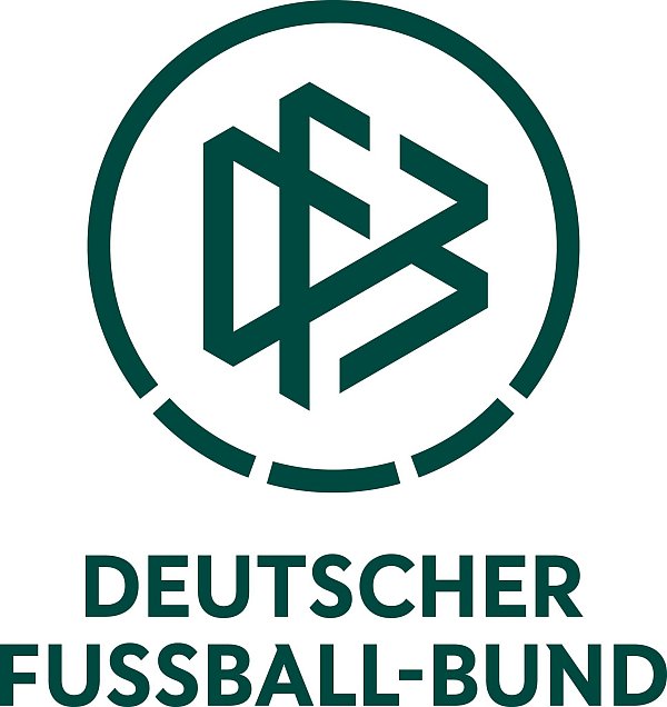 Der DFB präsentiert sich mit einem neuen Logo - © ---/Deutscher Fußball-Bund/dpa
