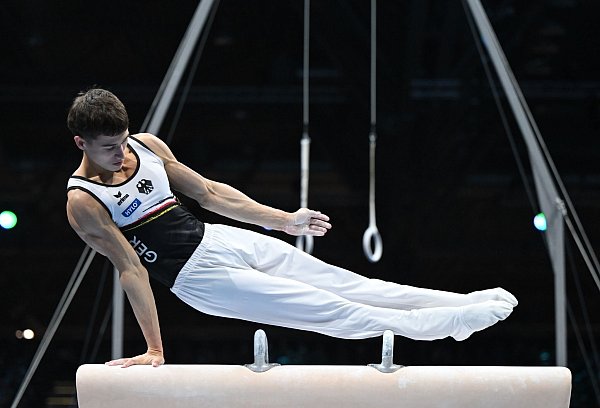 Steigerte sich nach schwachem Start: Timo Eder. - © Marijan Murat/dpa