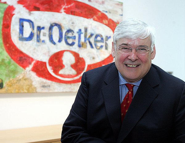 Richard Oetker bei seiner ersten Bilanzvorlage. - © FOTO: WOLFGANG RUDOLF