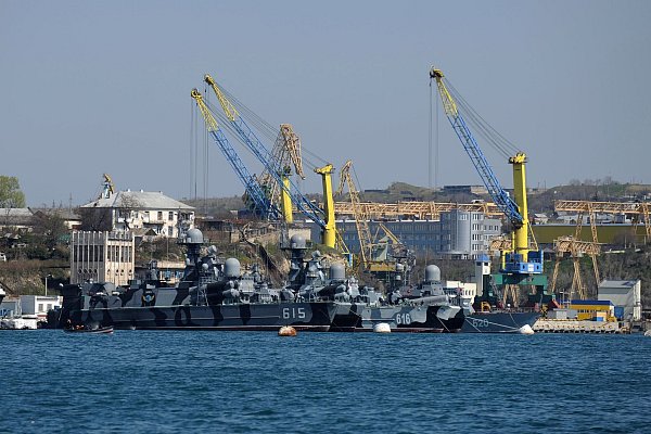 Russland meldet ukrainischen Drohnenangriff auf die Krim. (Archivbild) - © Uncredited/AP/dpa