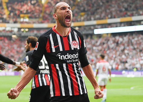 In der Bundesliga erfolgreich: Bas Dost im Trikot von Eintracht Frankfurt. (Archivbild) - © Arne Dedert/dpa