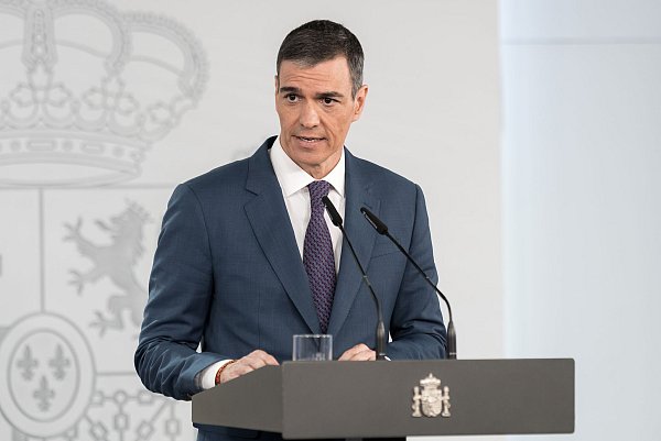 Sánchez kritisiert schon seit langem das Vorgehen Israels in Gaza. (Archivfoto) - © Diego Radamés/EUROPA PRESS/dpa