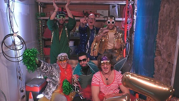 Sechs Promis standen im Finale der 13. Staffel «Promi Big Brother». (Foto Handout) - © Joyn/dpa