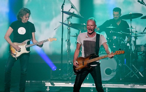 Ein Vorgeschmack auf die anstehenden Sting-Konzerte in Deutschland gibt sein neues Album «3.0 Live». (Archivbild) - © Chris Pizzello/Invision/AP/dpa