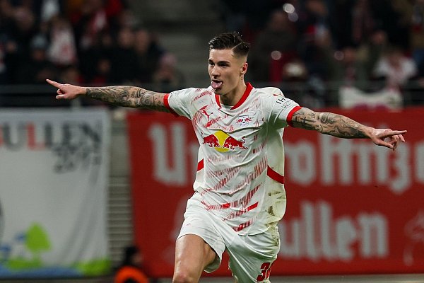 Ging für viel Geld von Leipzig nach Manchester: Benjamin Sesko - © Jan Woitas/dpa