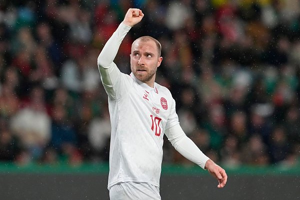 Dänemarks Rekordspieler Christian Eriksen. - © Armando Franca/AP/dpa