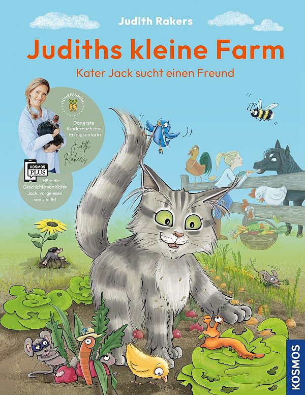 Das Buch von Judith Rakers. - © Julia Weinmann/Kosmos Verlag/dpa