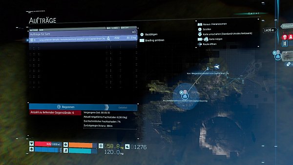Ein Blick auf die Auftragslage für Sam.  - © Sony Interactive Entertainment