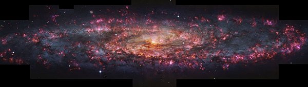 Dieses extrem detaillierte Bild ist aus sehr vielen einzelnen Aufnahmen zusammengesetzt. - © E. Congiu Et Al./ESO/dpa