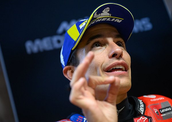 Eine Klasse für sich: Marc Márquez - © Robert Michael/dpa