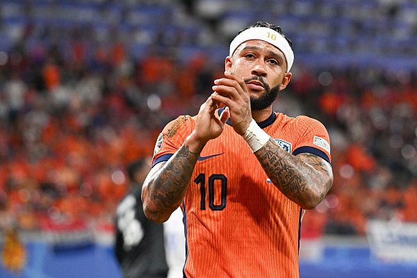 Memphis Depay spielte auf Clubebene zuletzt für Atlético Madrid. - © Hendrik Schmidt/dpa