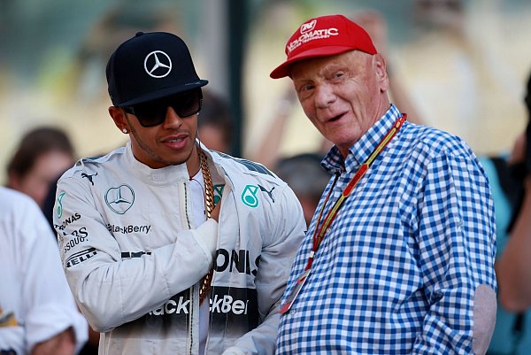 Hamilton schätzte Lauda sehr. - © David Davies/Press Association Images/dpa