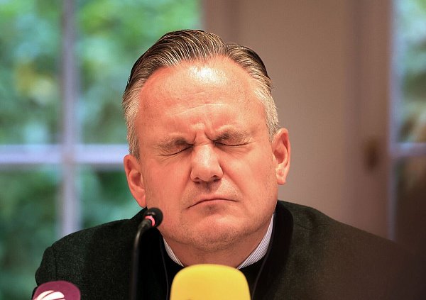 Für Scharpf war sein erstes Jahr als Wiesn-Chef eine Herausforderung. - © Karl-Josef Hildenbrand/dpa