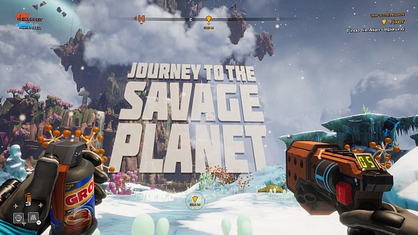 Und so fängt alles an: Schneelandschaft, ein paar bunte Bäume, Wolken und vor allem Unwissenheit. - © 505 Games
