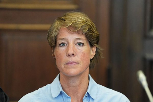 Christina Block wollte nach Worten eines Verteidigers nicht auf ihre Umgangsrechte für die Kinder in Deutschland verzichten. - © Marcus Brandt/dpa pool/dpa