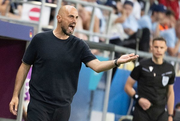 Freut sich über das Viertelfinale: Trainer Antonio Di Salvo. - © Martin Baumann/TASR/dpa