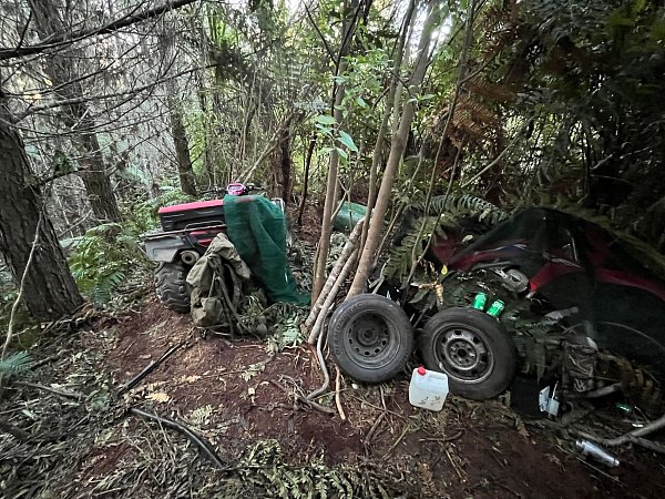 Die Familie soll ihr Versteck immer wieder gewechselt haben. - © NZ Police/dpa