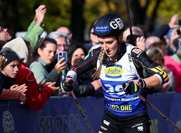 Anna Weidel liefert ein gutes Rennen. - © Sven Hoppe/dpa