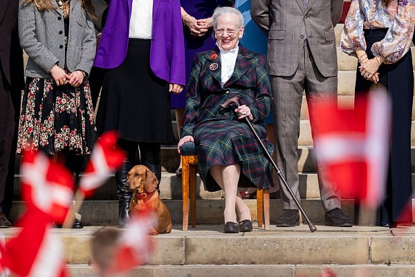 Königin Margrethe feiert ihren 85. Geburtstag im Kreise ihrer Familie - © Ida Marie Odgaard/Ritzau Scanpix Foto/AP/dpa