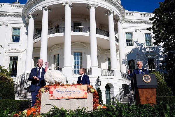 Die Begnadigung von Truthähnen durch den Präsidenten hat eine lange Tradition. - © Susan Walsh/AP