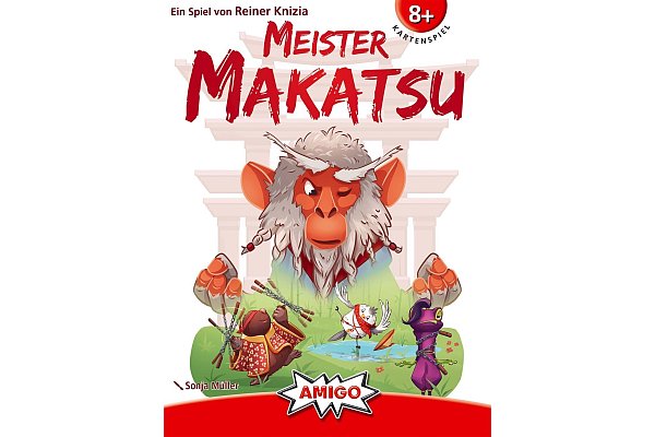 «Meister Makatsu» ist genau richtig für eingefleischte Fans von Stichspielen. Dort spielen bis zu 6 Spielende ab 8 Jahren in etwa einer halben Stunde den Gewinner aus. - © Amigo/dpa-tmn