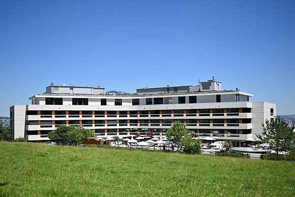 Die DFB-Auswahl wird in einem Luxushotel in Zürich wohnen. - © Sebastian Christoph Gollnow/dpa