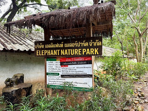Der Elephant Nature Park liegt in der Nähe der bekannten Stadt Chiang Mai. - © Carola Frentzen/dpa