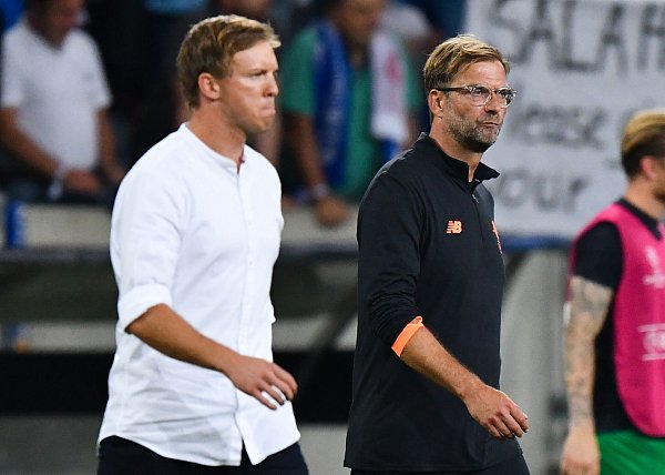 Jürgen Klopp könnte womöglich eines Tages Nachfolger von Julian Nagelsmann als Bundestrainer werden. - © picture alliance / Uwe Anspach/dpa