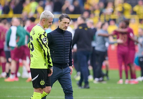 Trainer Niko Kovac stellte seinem Team ein Armutszeugnis aus. - © Bernd Thissen/dpa