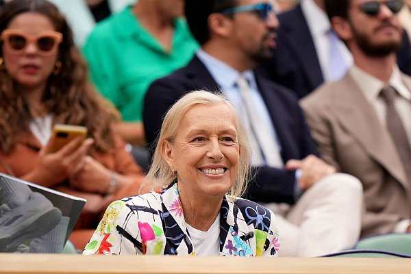 Kritisiert die Vergabe der WTA-Finals nach Saudi-Arabien: Martina Navratilova - © Alberto Pezzali/AP/dpa