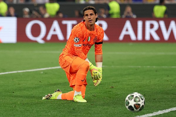 Inter-Torhüter Yann Sommer erlebte einen bitteren Abend. - © Christian Charisius/dpa