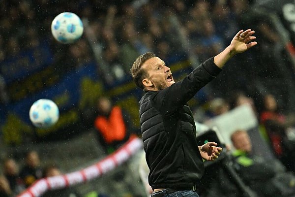Braunschweigs Trainer Marc Pfitzner. - © Swen Pförtner/dpa