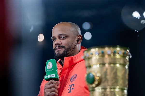 Bayern-Coach Kompany hat alle Titel im Visier - © Rolf Vennenbernd/dpa