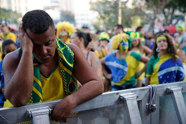 Brasiliens Fans wurden zuletzt häufig enttäuscht. (Archivbild) - © Fernando Frazão/Agencia Brazil/dpa