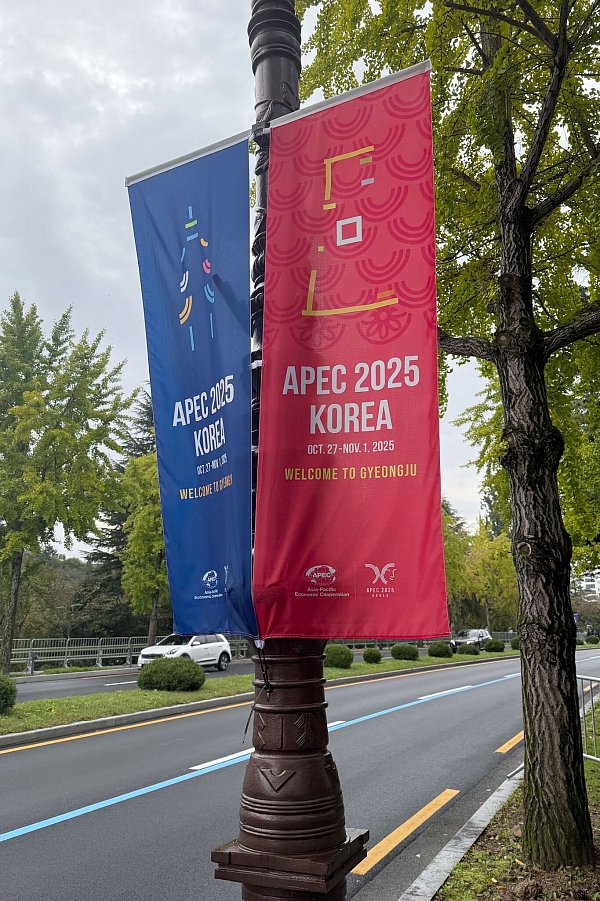 Der Apec-Gipfel findet in Südkorea statt. - © Anna Ringle/dpa