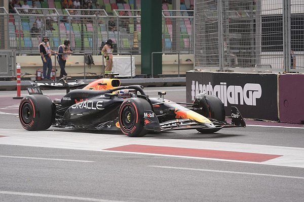 Beim Training in Aserbaidschan belegte Max Verstappen Platz sechs in der Tageswertung. - © Hasan Bratic/dpa