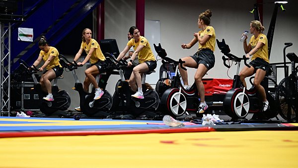 Im Deutschen Haus in Paris gibt es auch ein Trainingszentrum für die deutschen Olympia-Teilnehmer. - © Sina Schuldt/dpa