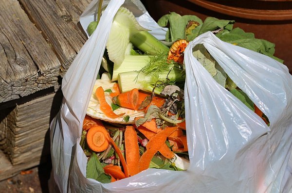 Küchenabfälle sorgen dafür, dass gerade im Winter im Kompost ausreichend Feuchtigkeit herrscht (natürlich ohne Plastiktüte). - © Karl-Josef Hildenbrand/dpa-tmn