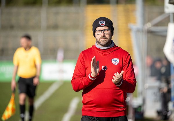 Christian Blanck ist Trainer des Rostocker FC. - © Matthias Koch/dpa