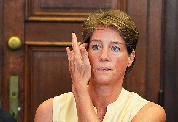 Seit dem 11. Juli läuft der Hamburger Prozess gegen Christina Block wegen Kindesentführung. (Archivbild) - © Marcus Brandt/dpa Pool/dpa